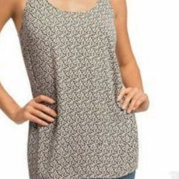CAbi Racerback Leopard Print Tank Top Size Large EUC - Picture 3 of 9